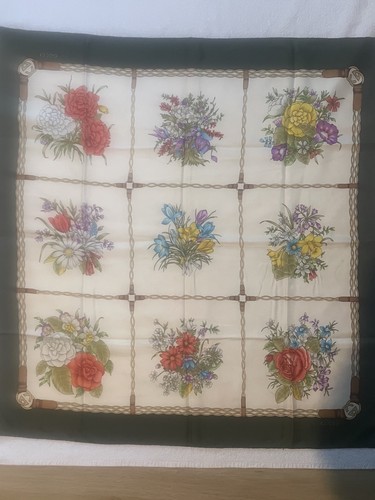 Gucci vintage seidentuch - gucci,