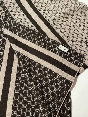 Gucci schal jacquard wolle - gucci,