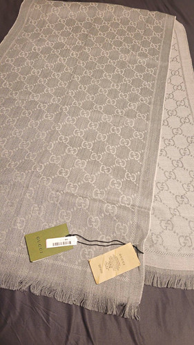 Gucci damen jacquard schal - gucci, gg