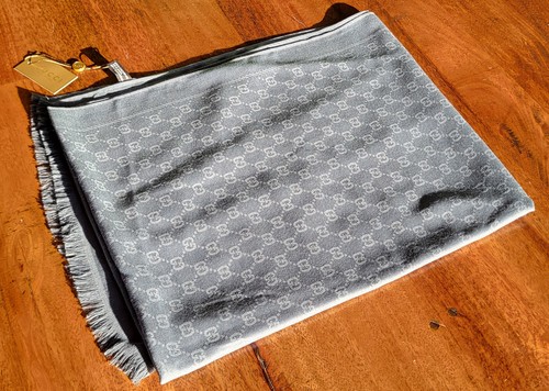 Gucci jacquard stola schal - gg,