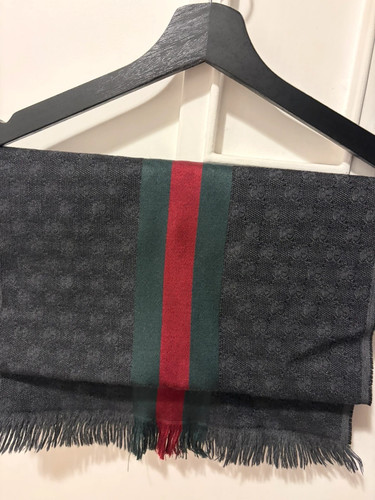 Gucci schal herren dunkelgrau - schal,