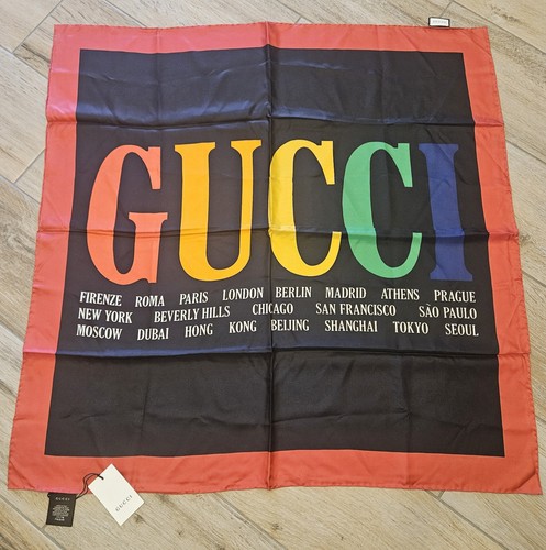 Gucci cities rainbow silk - cities,