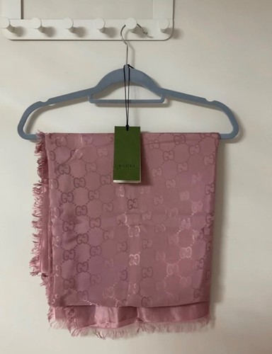 Gucci tuch monogram seide rosa - gucci,