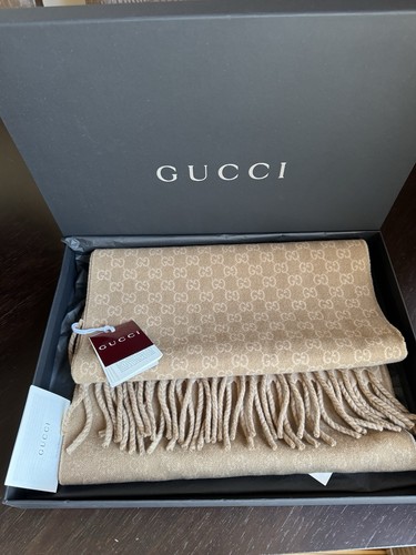 Gucci unisex schal jacquard - unisex, gg