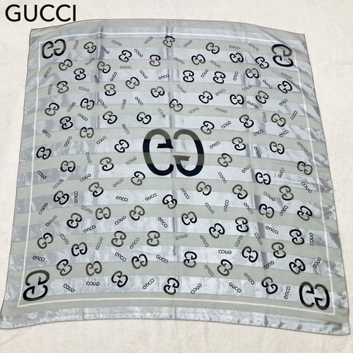 Gucci logo schal - logo, silber