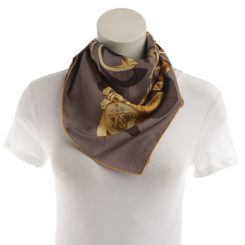 Gucci tuch grau gelb - tuch,