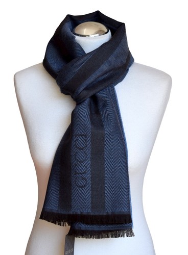 Gucci herren schal 100 - 100%, wolle